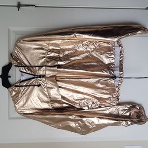 Copper Pullover Windbreaker